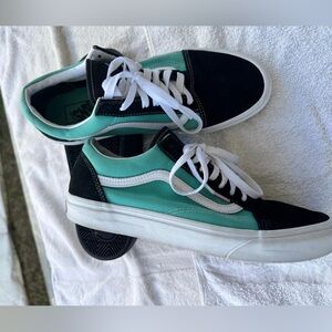 Vans Old Skool Unisex Shoes - Black/Waterfall